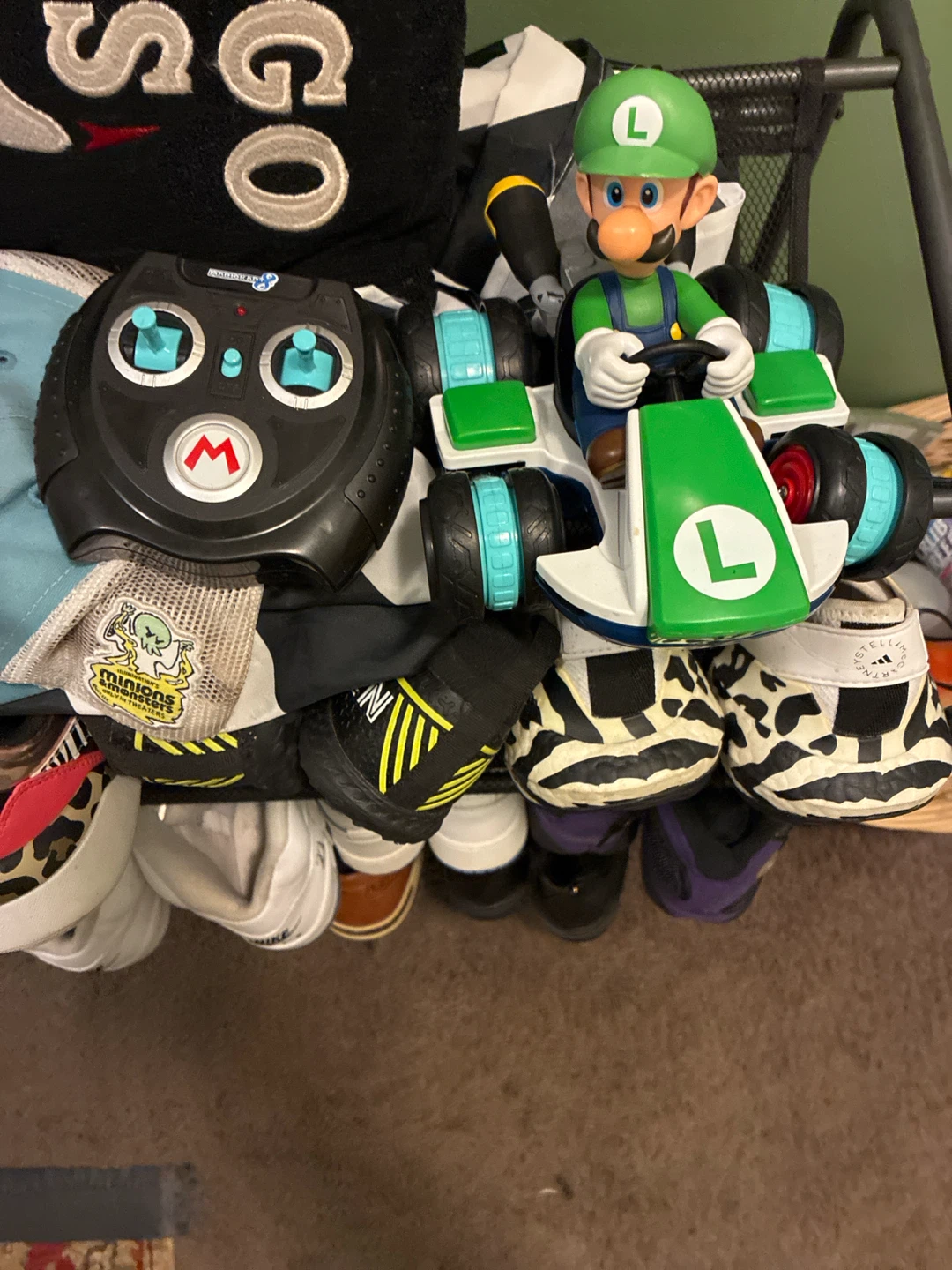 Nintendo Mario Kart Luigi Ride-On Toy with Remote Control
