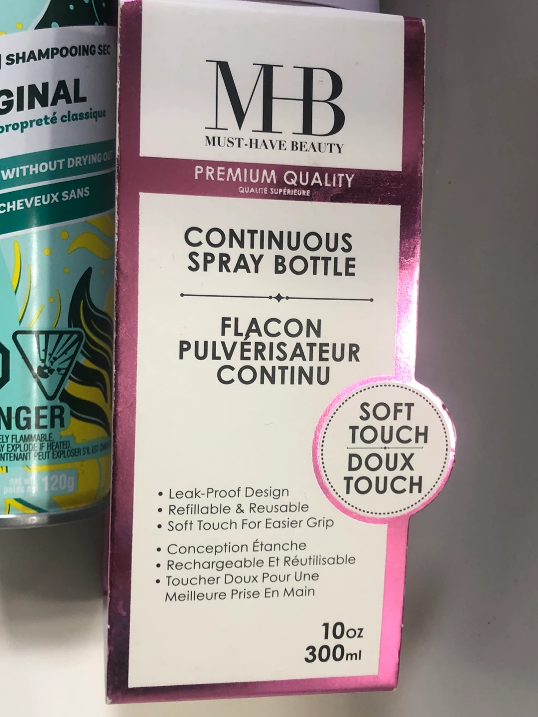 NEW Hair Conditioner, Dry Shampoo & Continuous Spray Bottle - photo 3