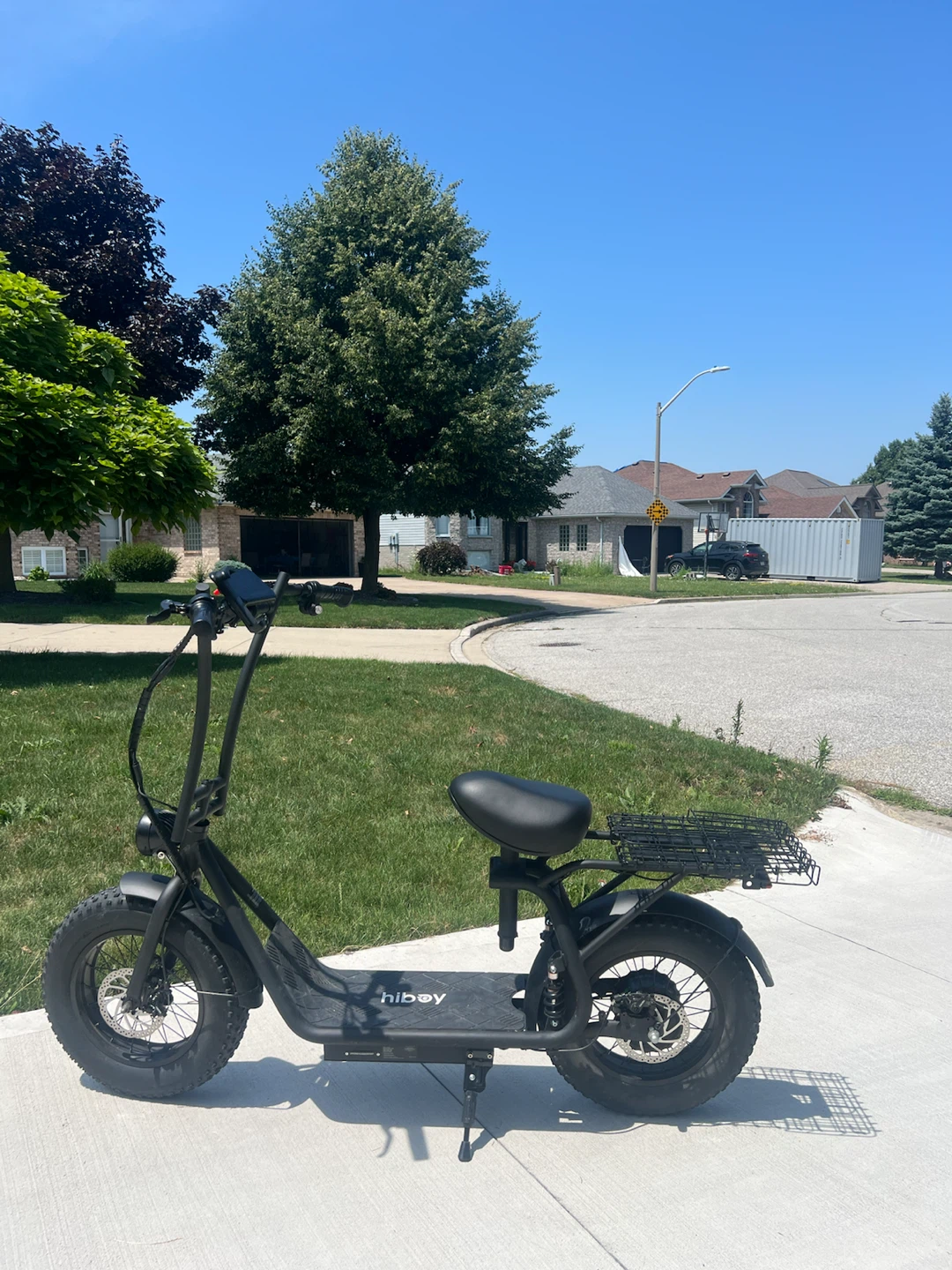 Hiboy Electric Scooter with Basket