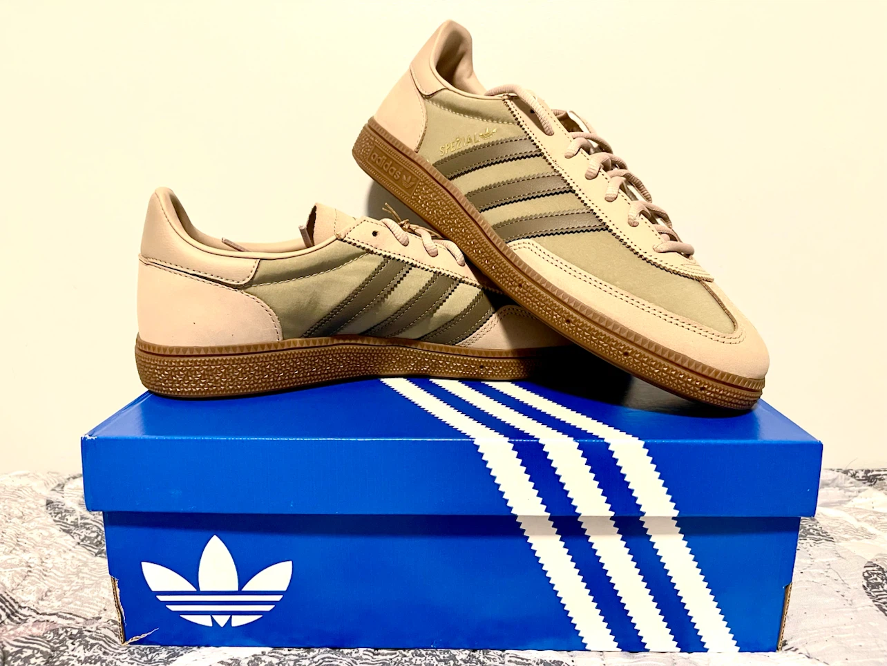 Adidas Handball Spezial Trace Khaki Mens Sneakers