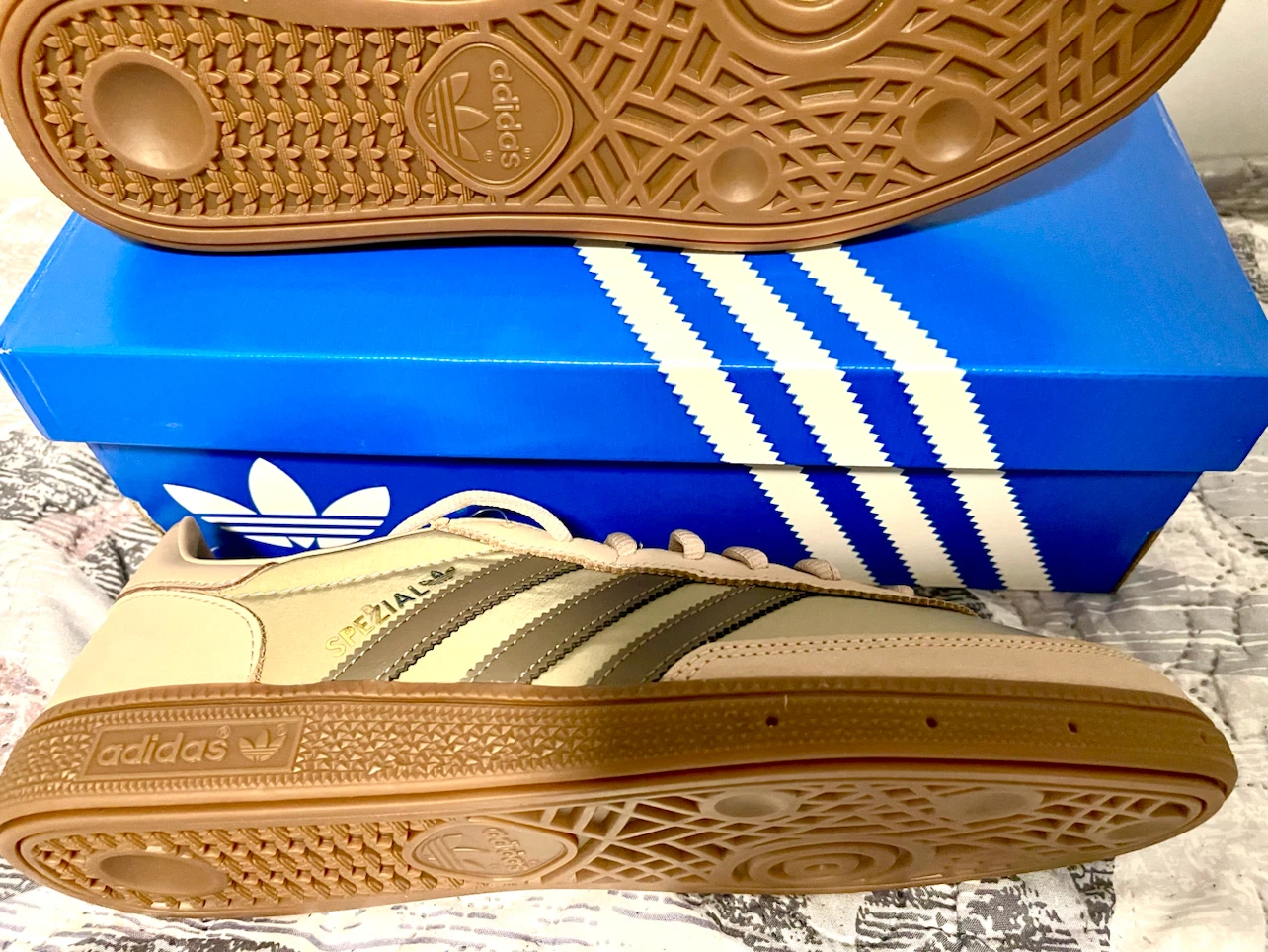 Adidas Handball Spezial Trace Khaki Mens Sneakers - photo 4