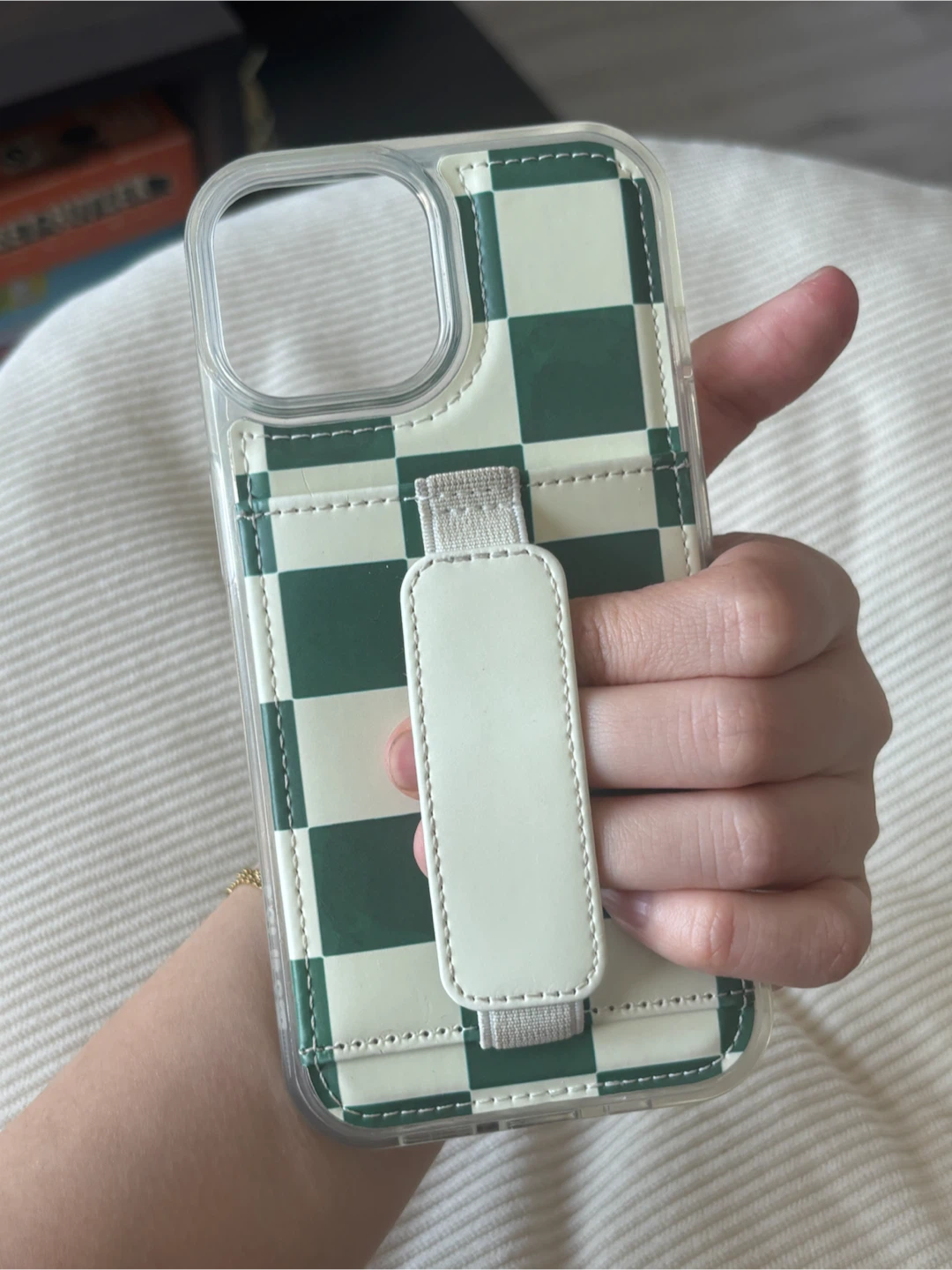 iPhone 15 Case Case with Card Holder & Strap - photo 3