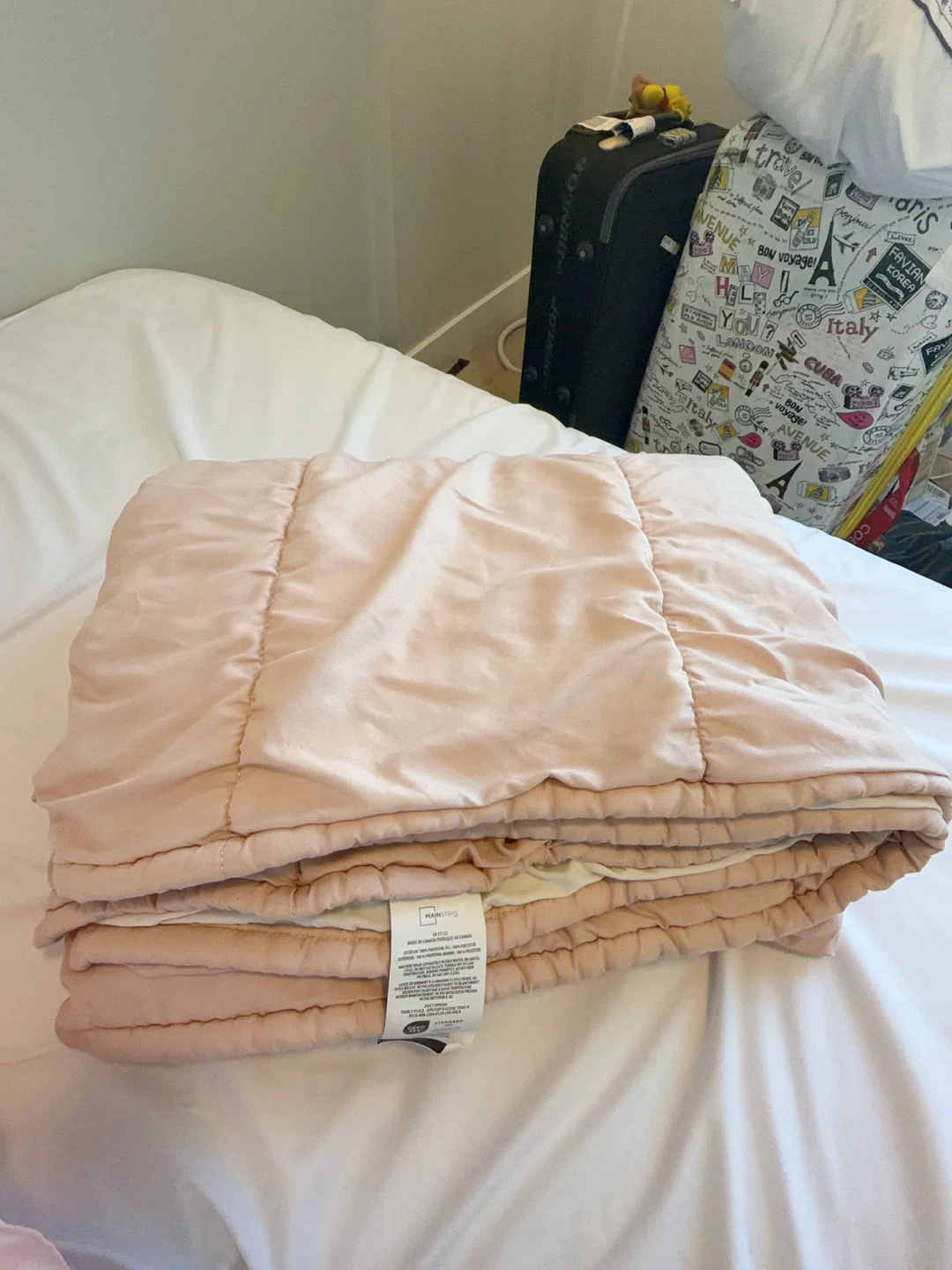 Cozy coral blanket