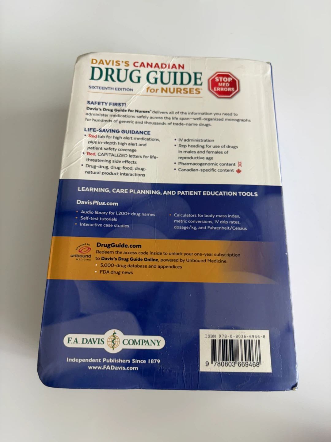 Sixteenth Edition of Davis's Canadian Drug Guide for Nurses - photo 2