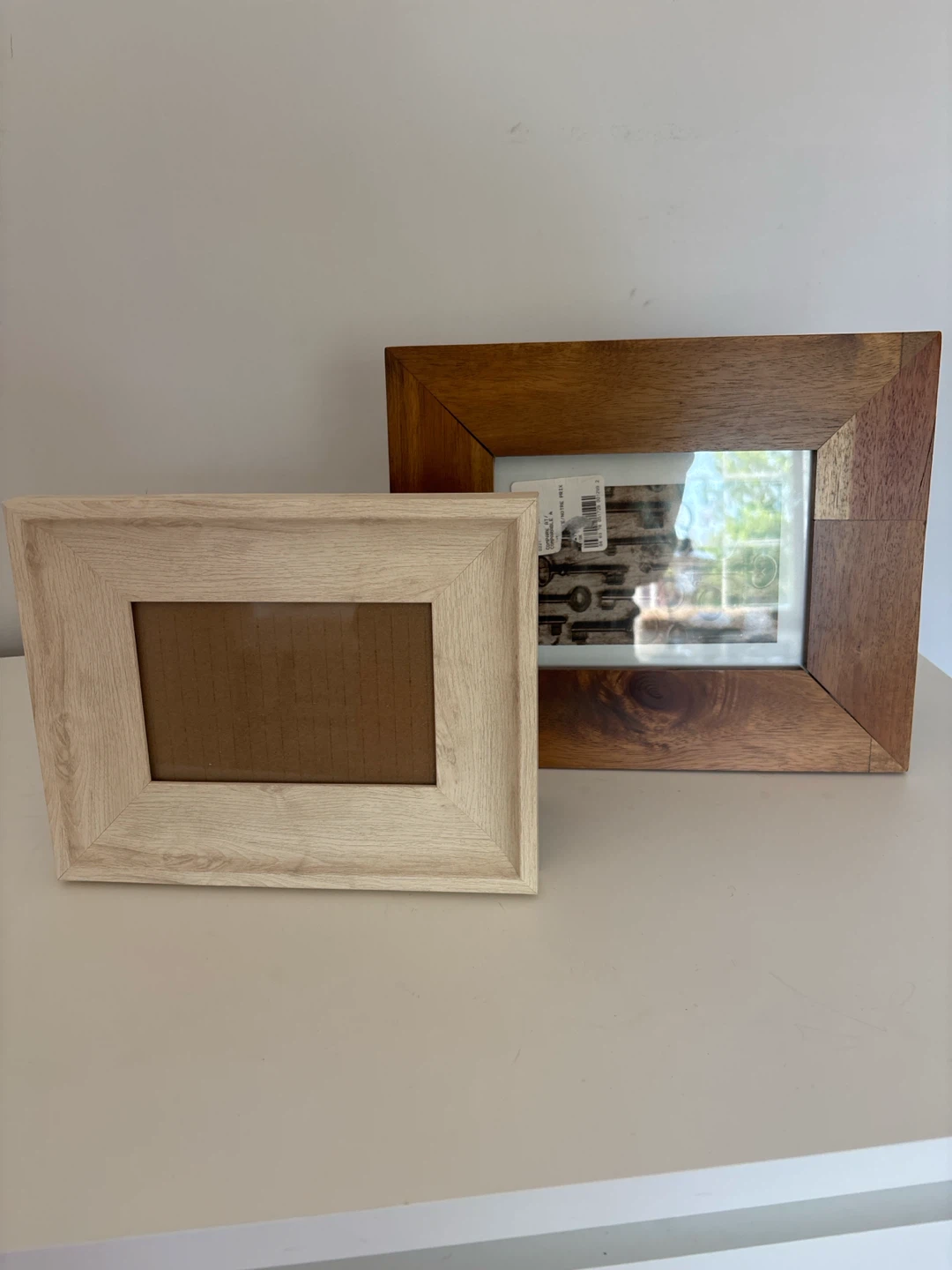 Two Photo Frames - Wood and Faux Wood - photo 2