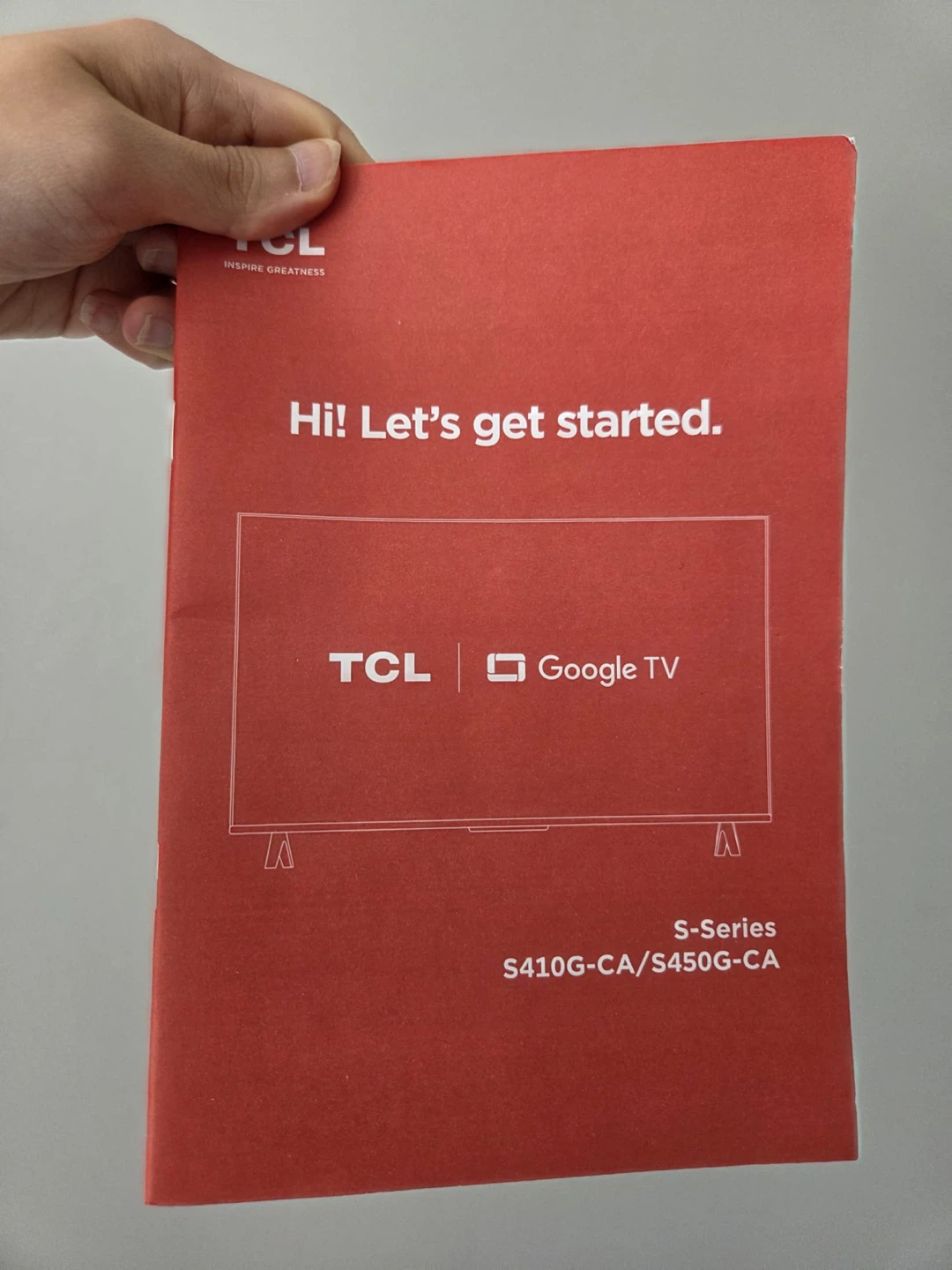 55” TCL Google TV S410G-CA/S450G-CA - photo 2