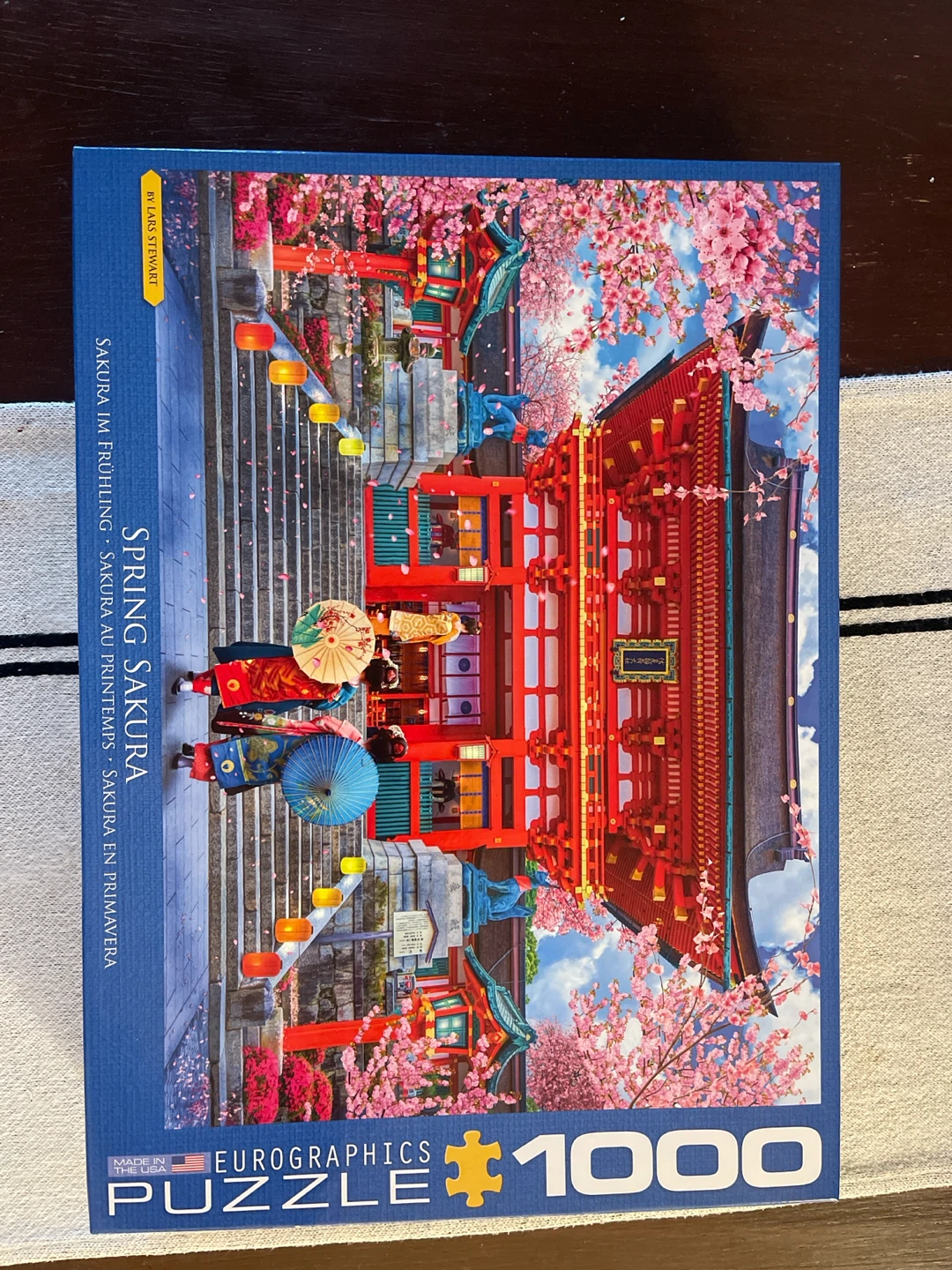 Eurographics Spring Sakura 1000 Piece Puzzle