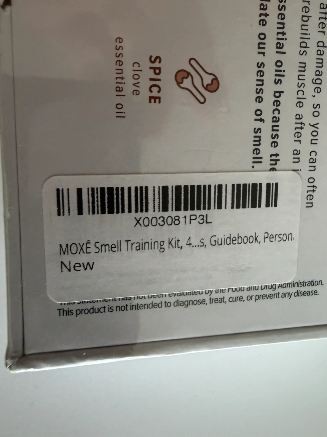 New MOXĒ Smell Training Kit, 4 Essential Oils, - photo 4
