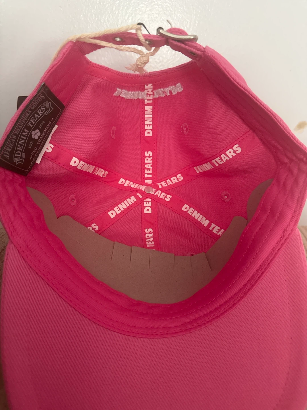 Denim Tears Pink University Cap OS - photo 4