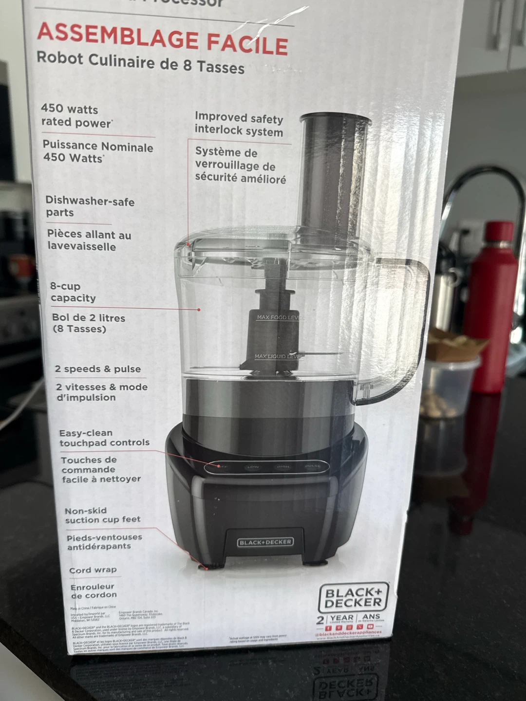 Black+Decker 8-Cup Food Processor - photo 2