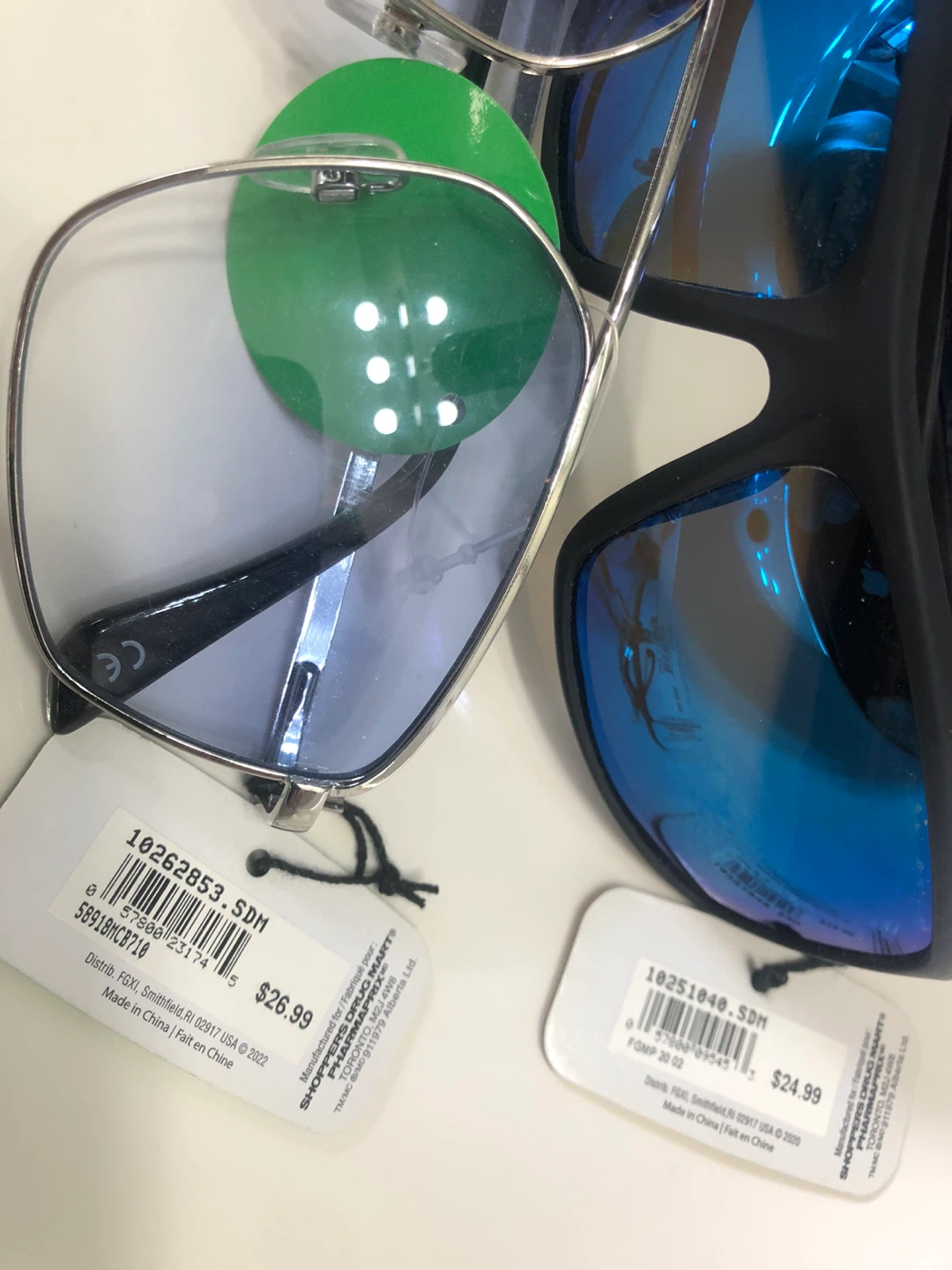 NEW Polarized Sunglasses - Black Frame & Avaitors - photo 3