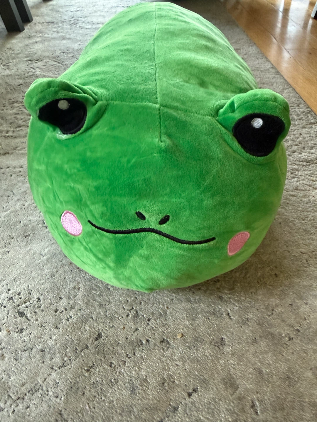 Large Green Frog Plushie