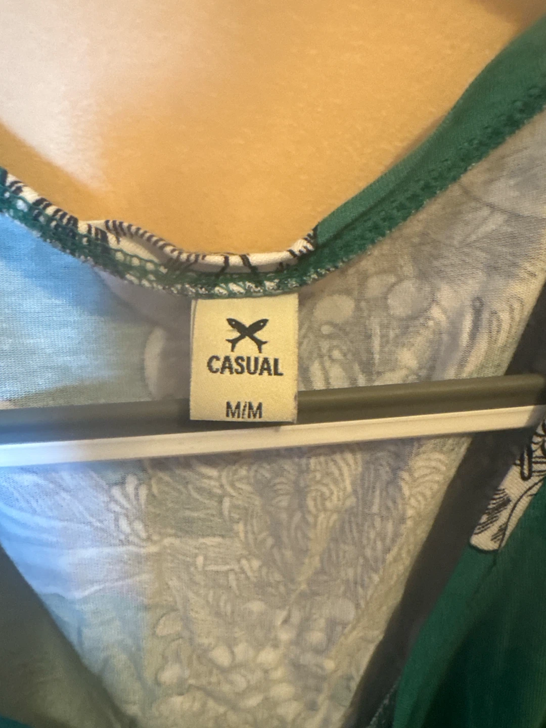 Casual Green Floral Dress M/M - photo 2
