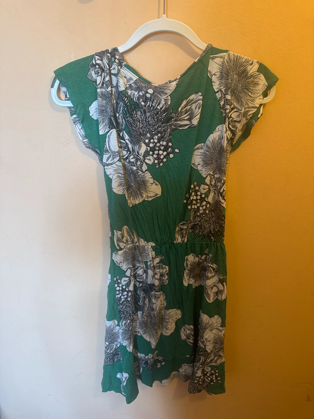Casual Green Floral Dress M/M - photo 3