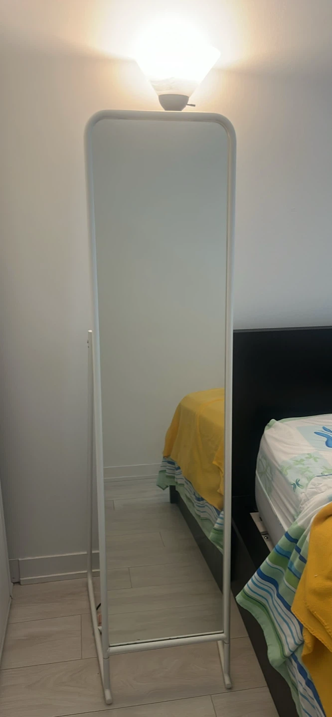 KNAPPER Standing Mirror - White 48x160 cm - photo 3