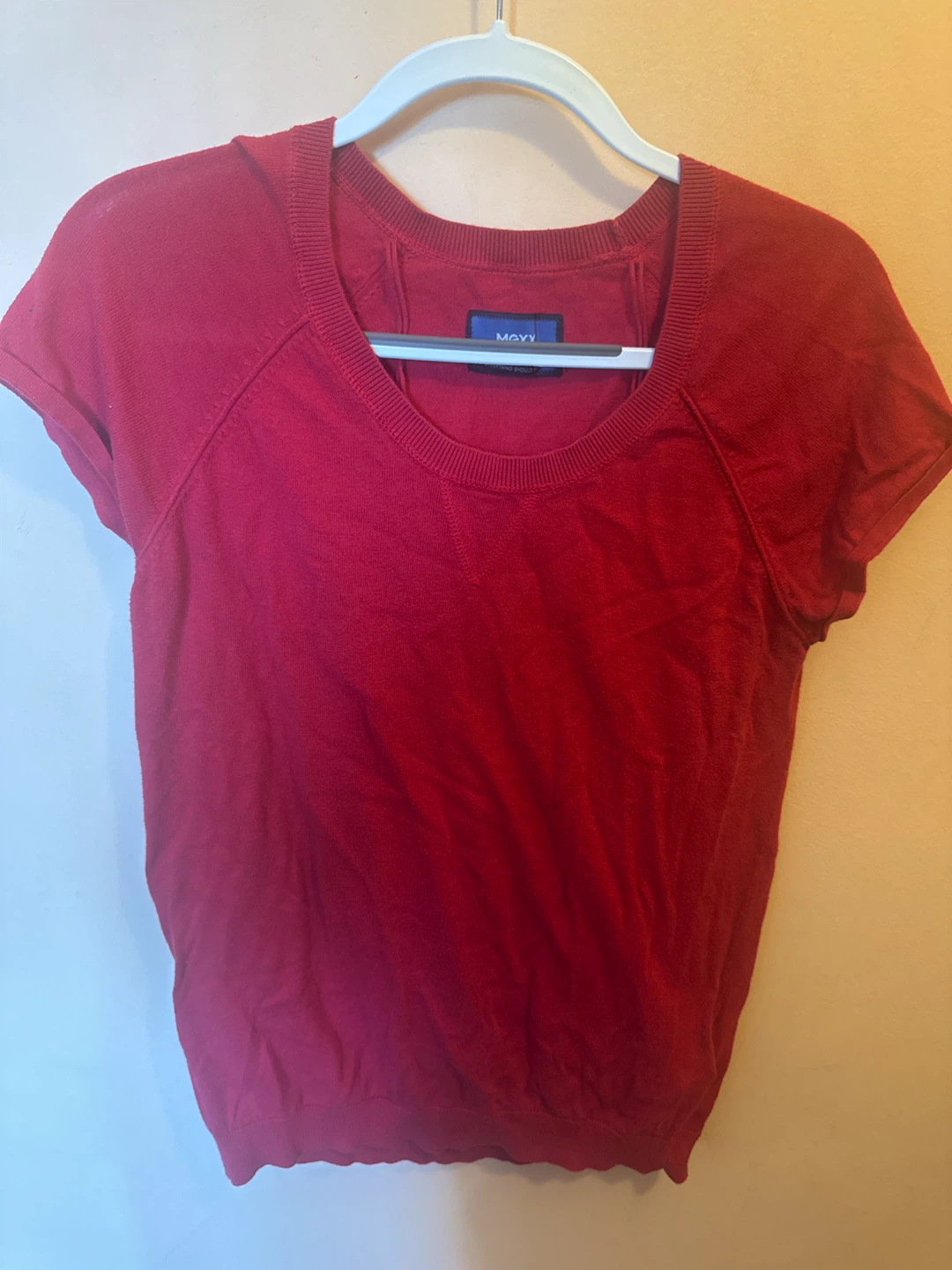 Mexx Red Short Sleeve Sweater