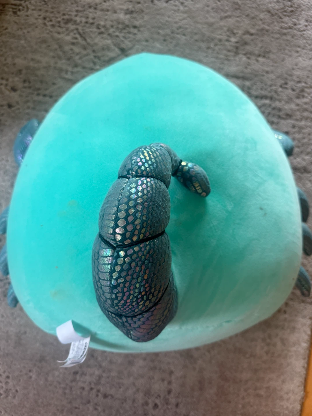 Squishmallows Teal Sea Creature Plush - photo 3