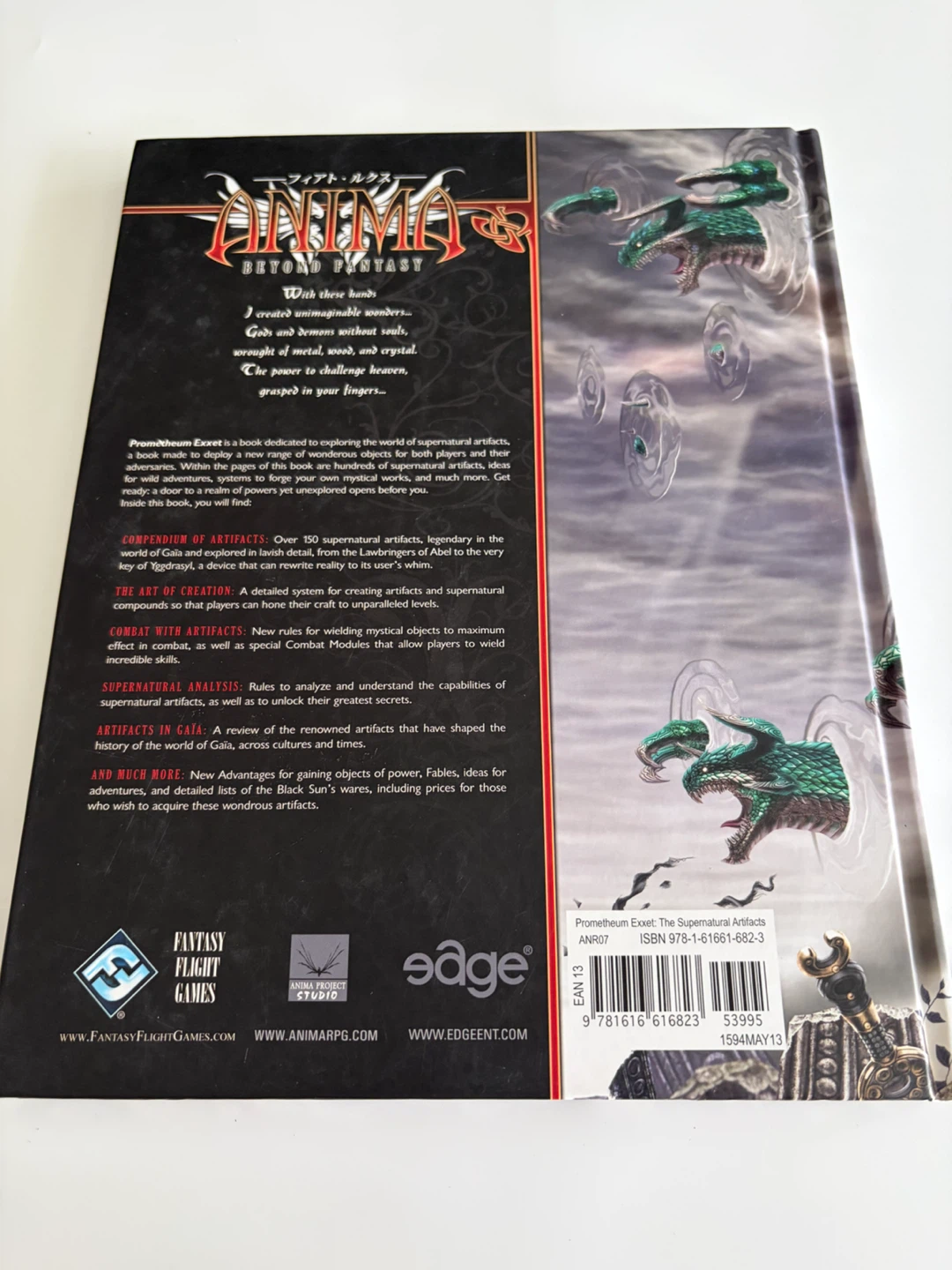 New Hardcover Anima - Prometheum Exxet Book - photo 2