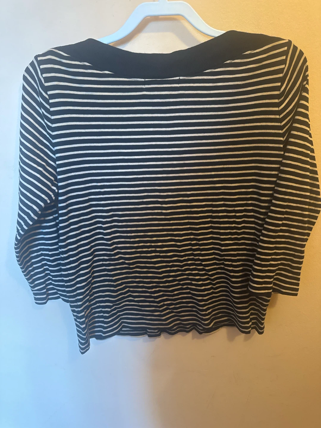 Lauren Ralph Lauren Striped Boat Neck Top - Size M - photo 3