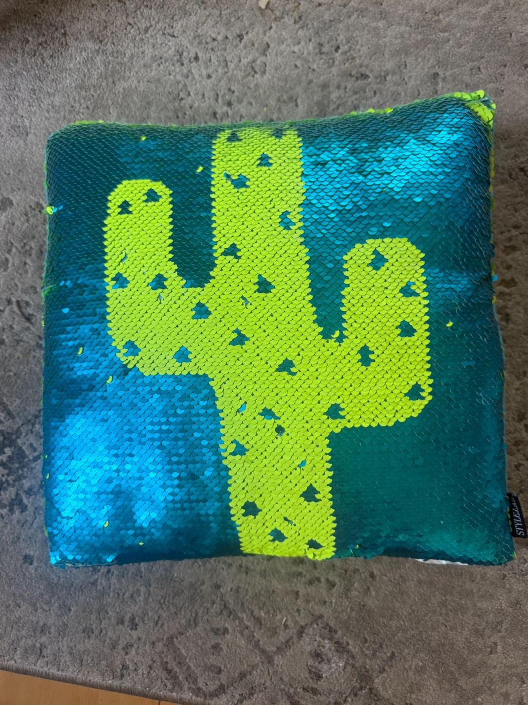 Decorative Cactus Sequin Pillow and Dog squish mellow - photo 2