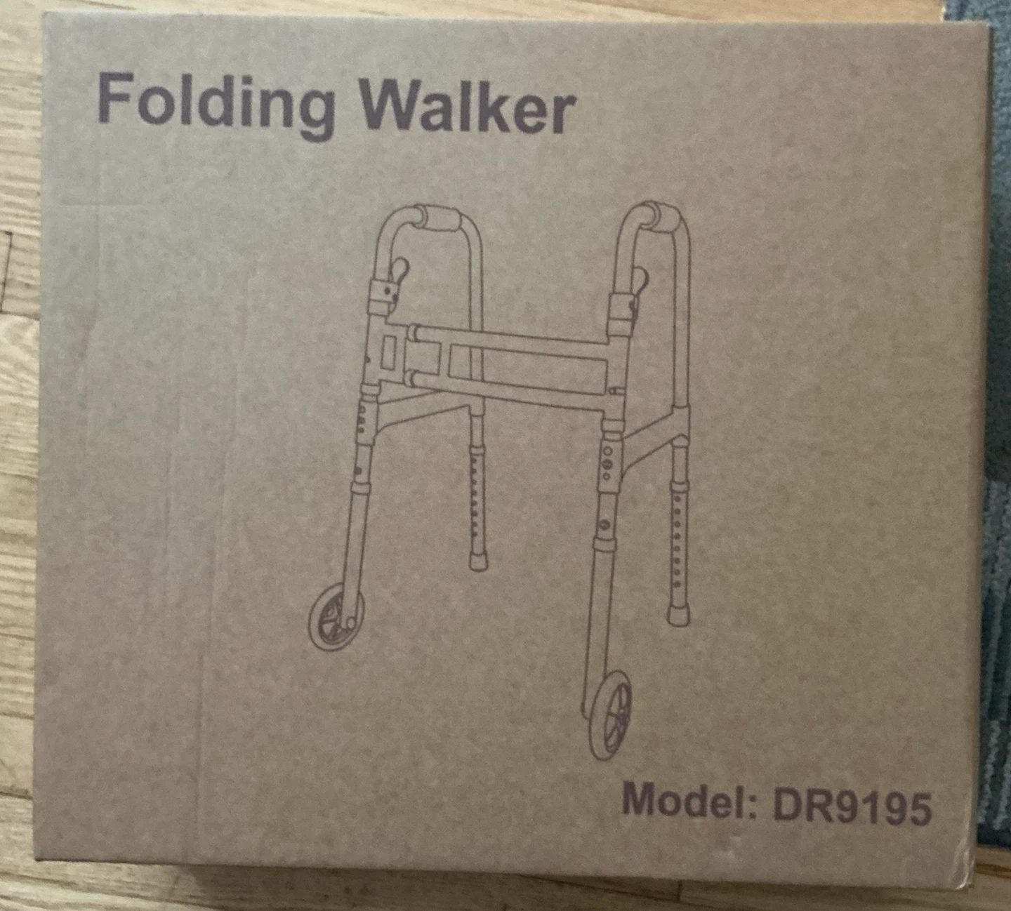 Folding walker. Brand new in box. - photo 3