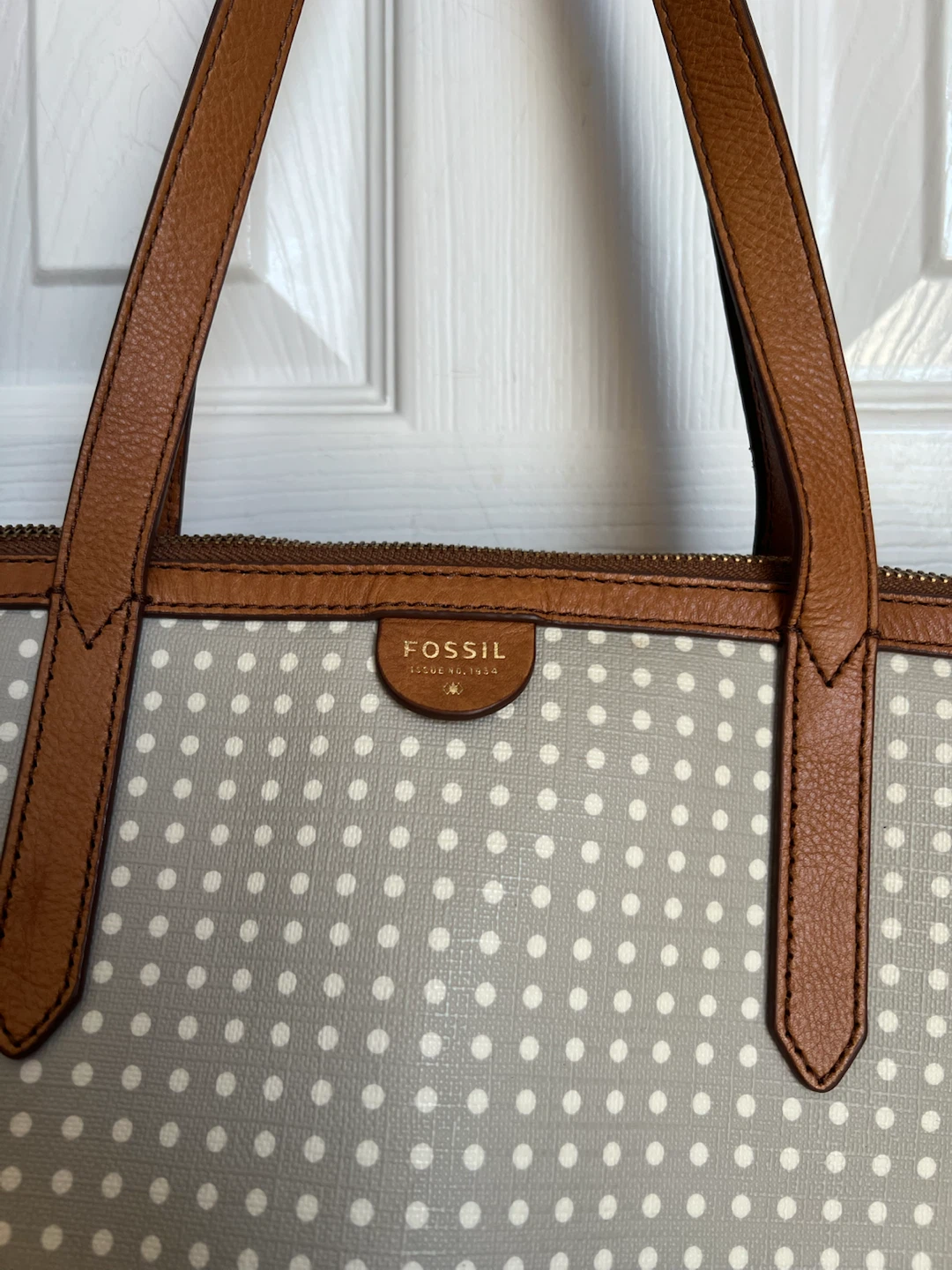 Like new Fossil leather Tote Bag - photo 2