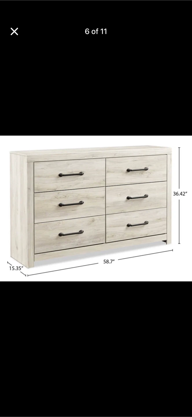 Farmhouse Style Bed Frame with Headboard Light - photo 5