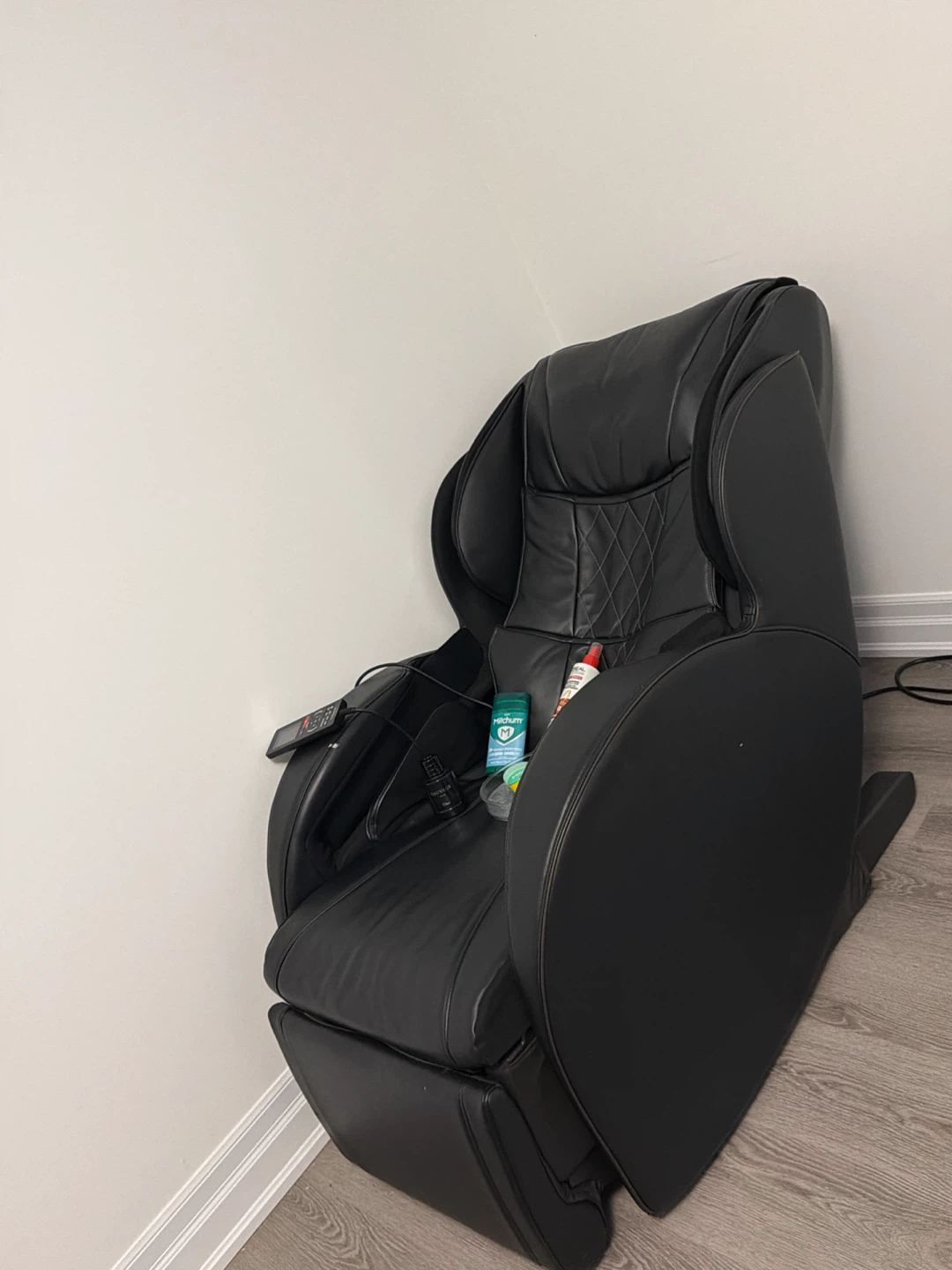 Black Leather Massage Chair