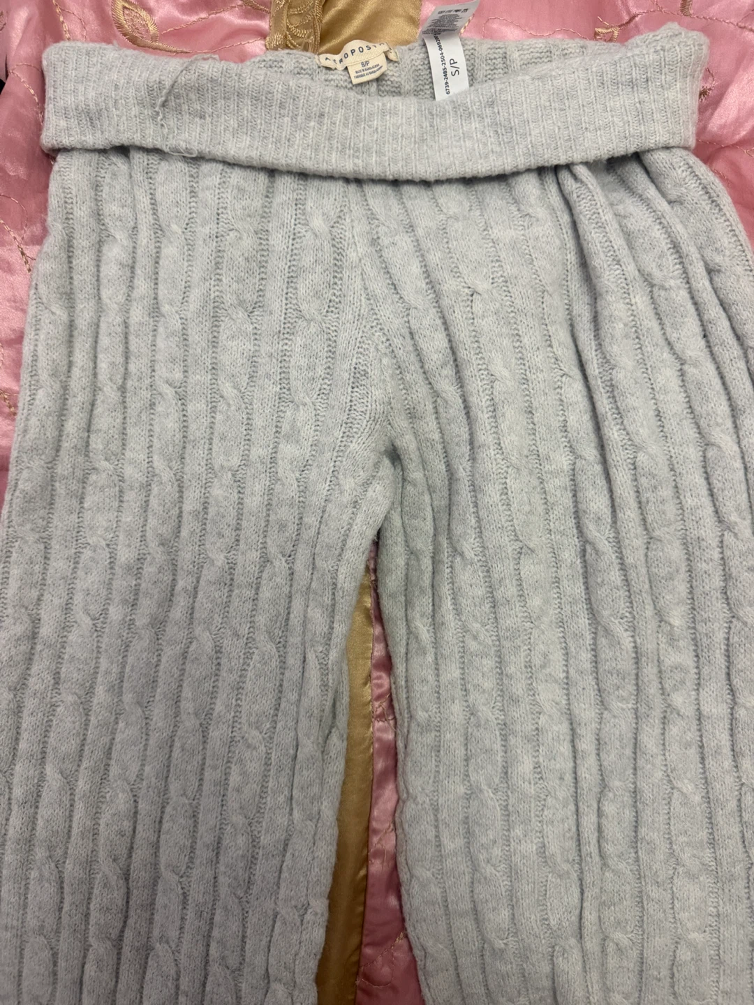 Aeropostale Cable Knit Lounge Pants
