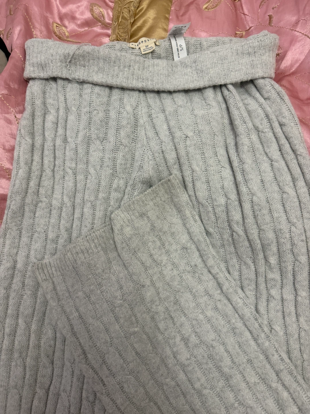 Aeropostale Cable Knit Lounge Pants - photo 2