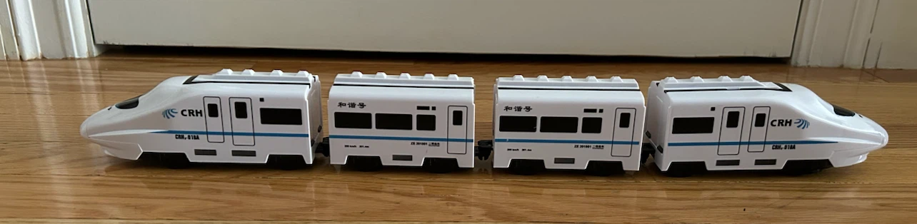 CRH High-Speed Train Toy - 4 Piece Set