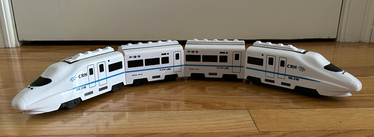 CRH High-Speed Train Toy - 4 Piece Set - photo 2
