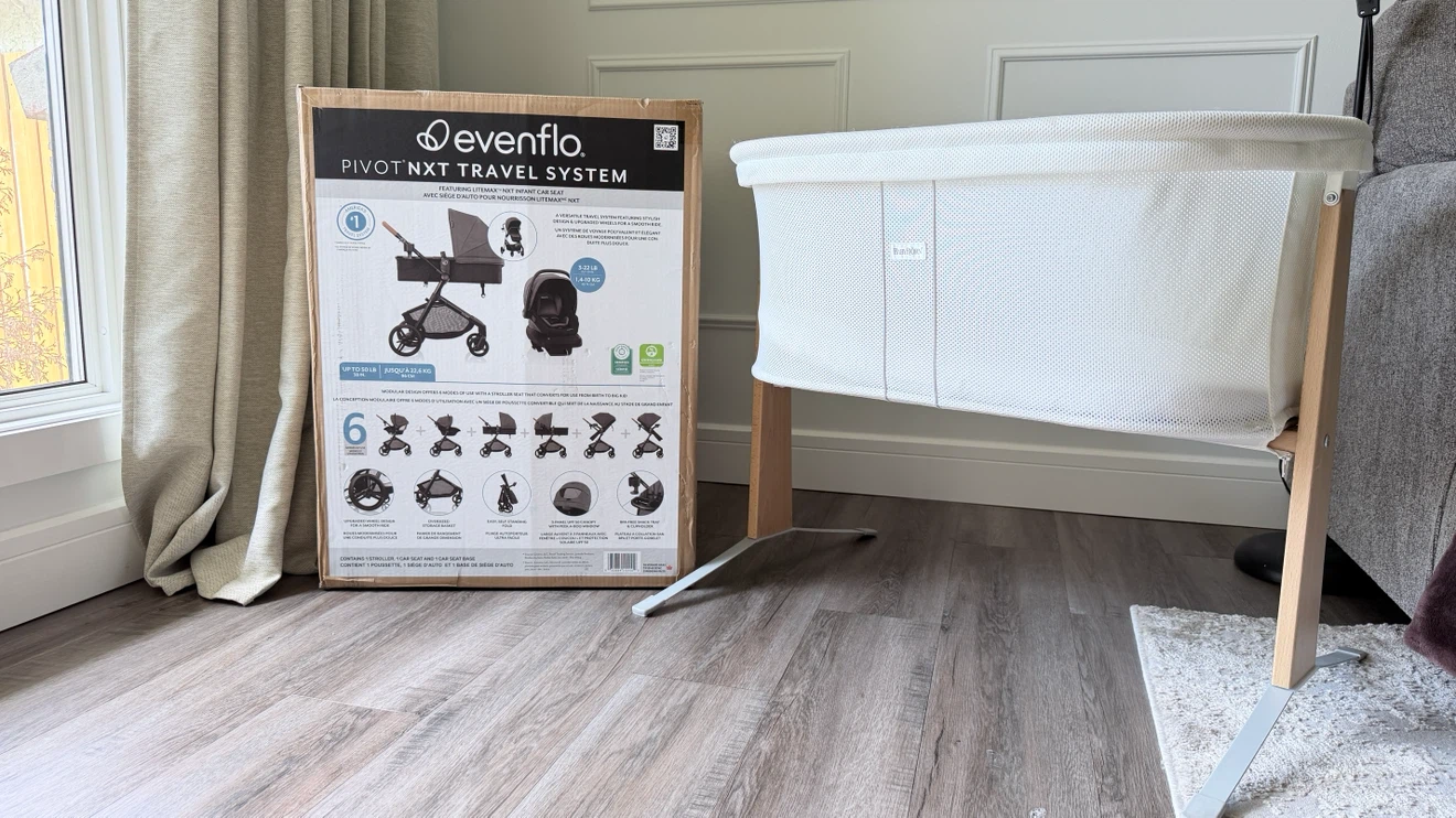 Evenflo Pivot NXT Travel System & Bjòrn Bassinet - photo 4
