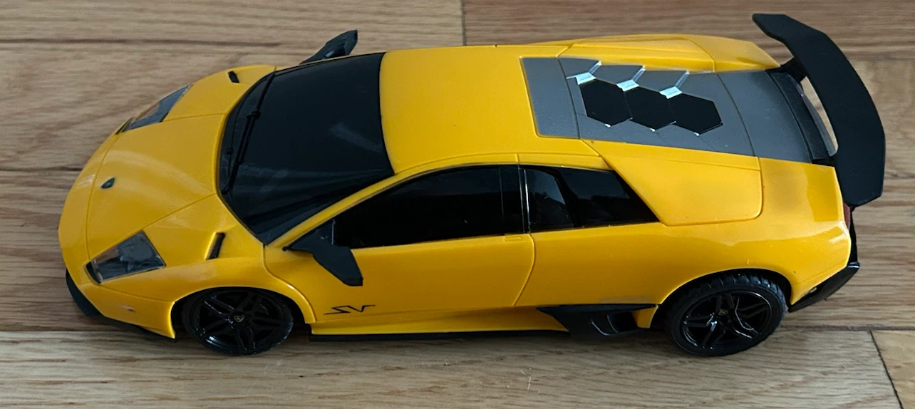 Yellow Lamborghini SV Toy Car - photo 2