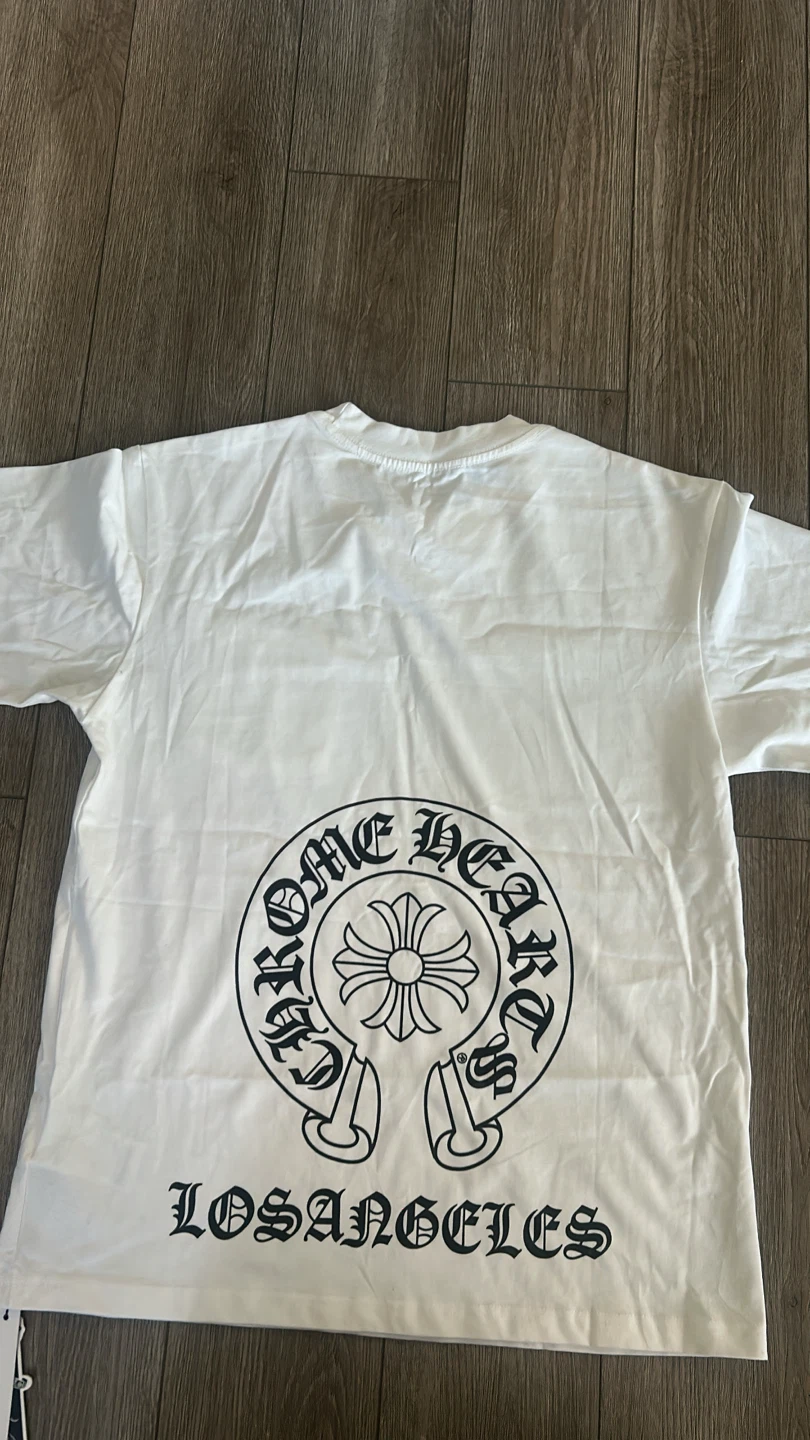 1:1 Chrome Hearts White T-Shirt Size S - photo 2