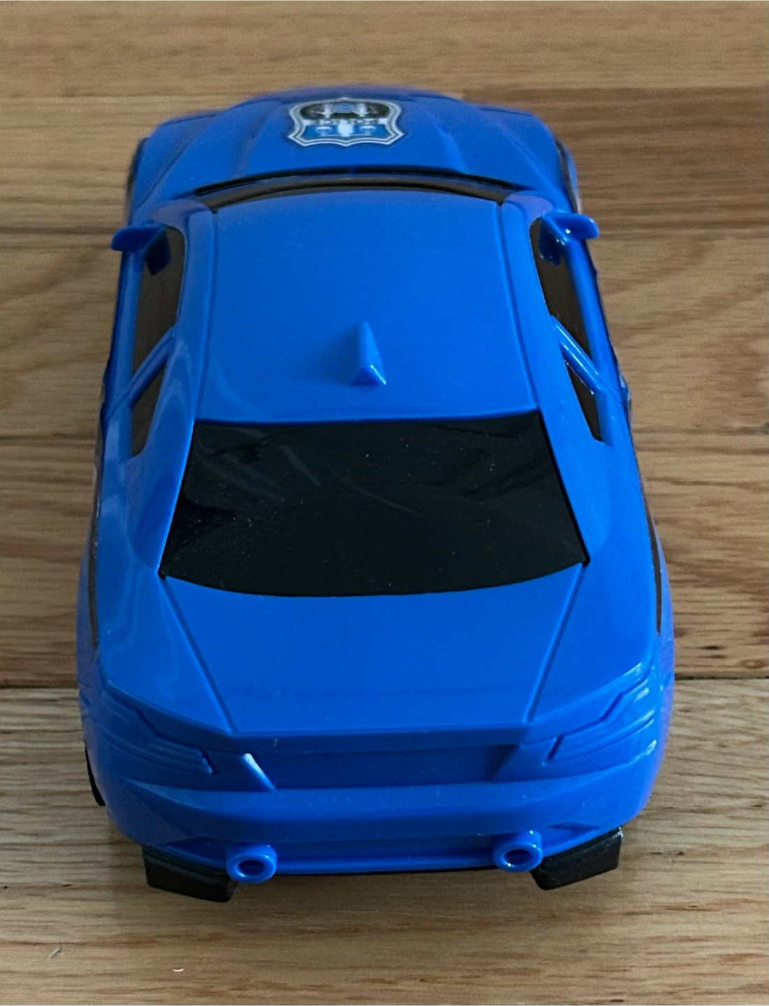 Blue Police Toy Car - photo 3