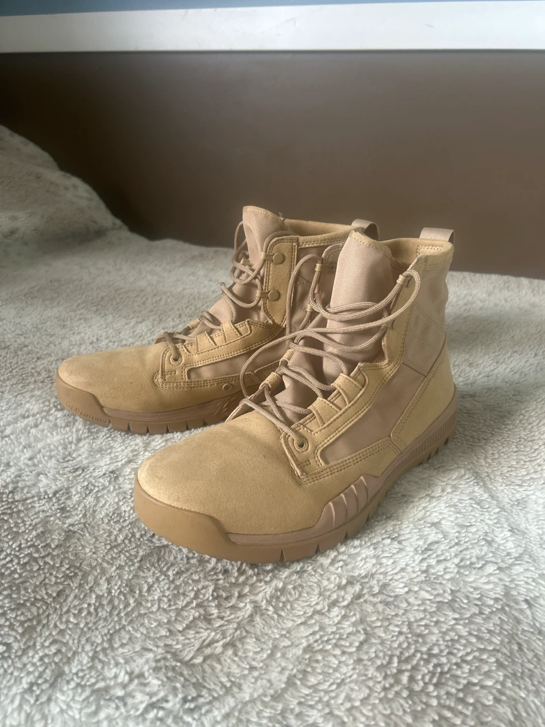 Nike Combat Boots Tan Size 9.5