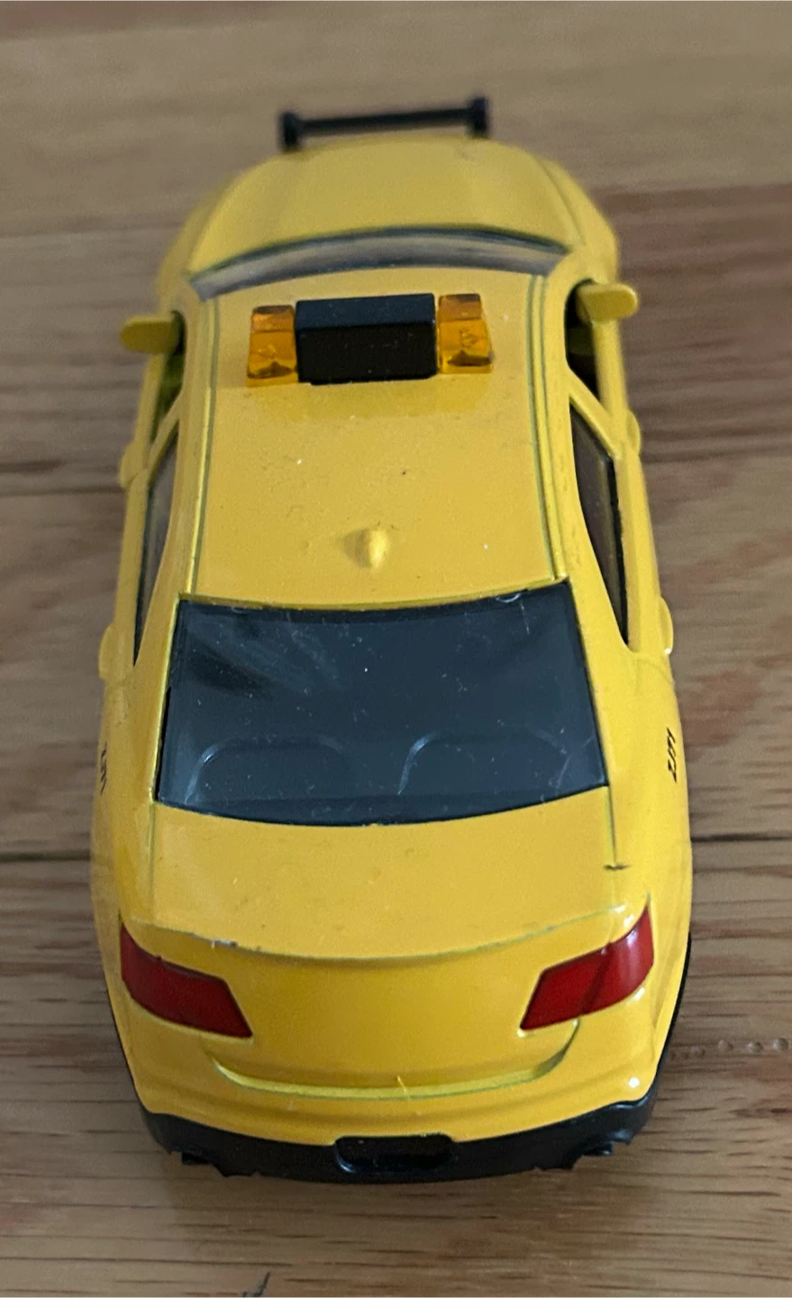 Yellow NYC Taxi Toy Car - photo 4
