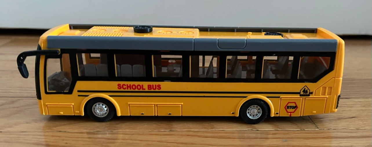 Yellow School Bus Toy