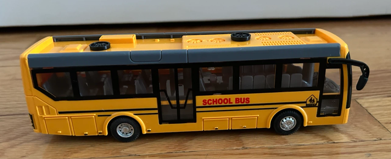 Yellow School Bus Toy - photo 3