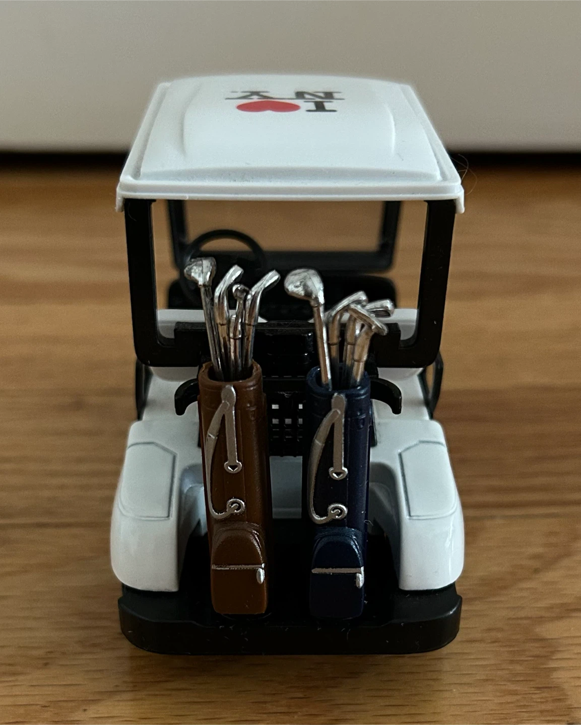 White I Love NY Golf Cart Toy with Golf Clubs - photo 4
