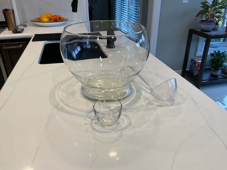 Punch bowl