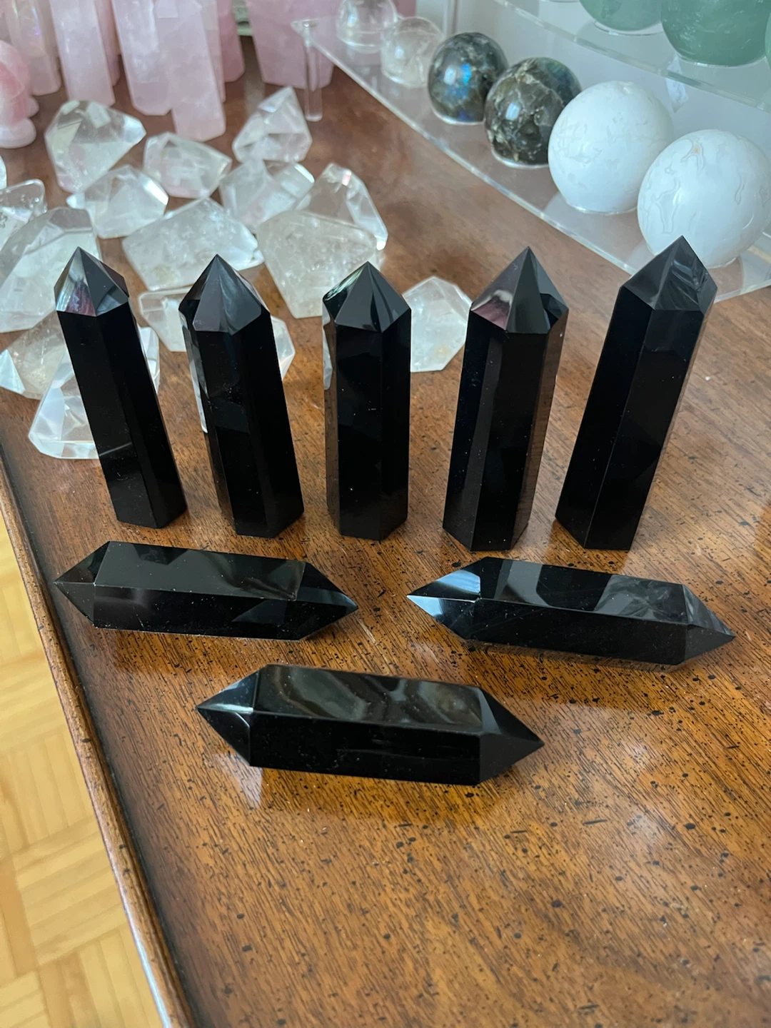 Black Obsidian Towers – $16 Each - photo 2