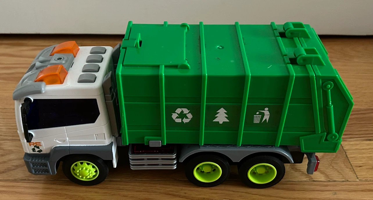 Maxx Action Garbage Truck Toy