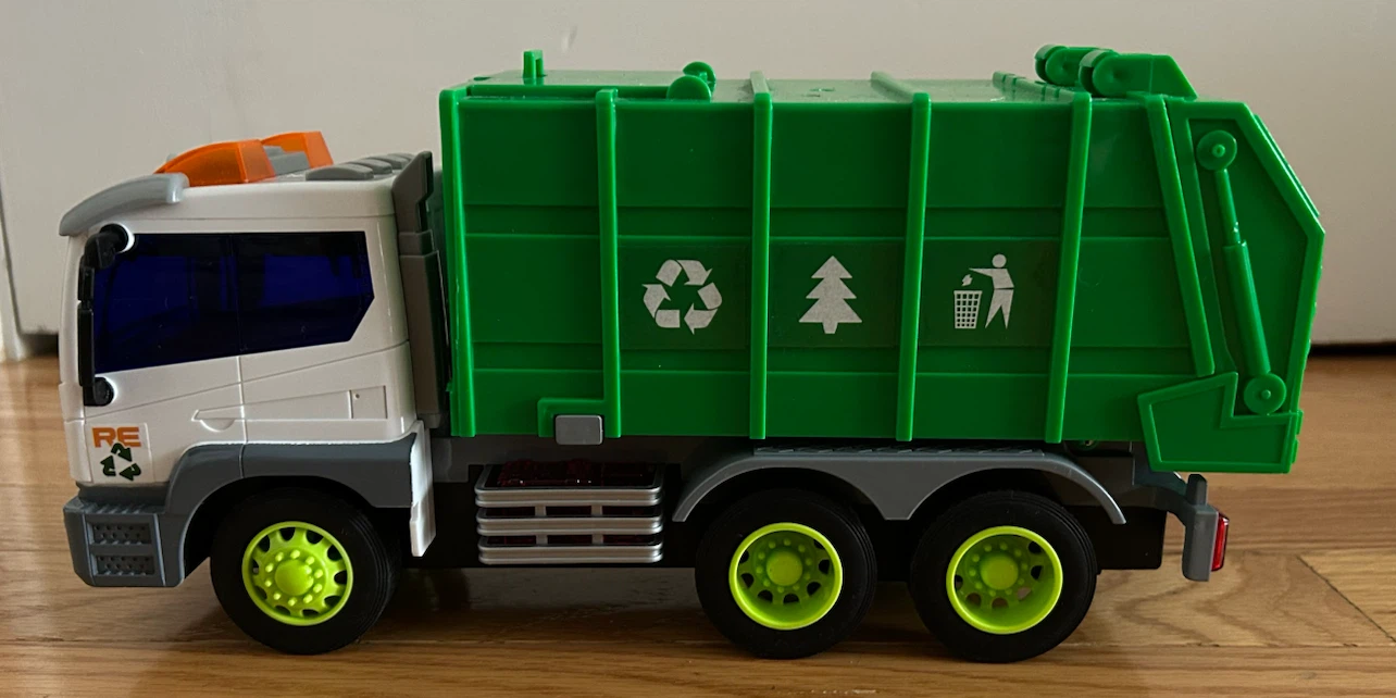 Maxx Action Garbage Truck Toy - photo 2