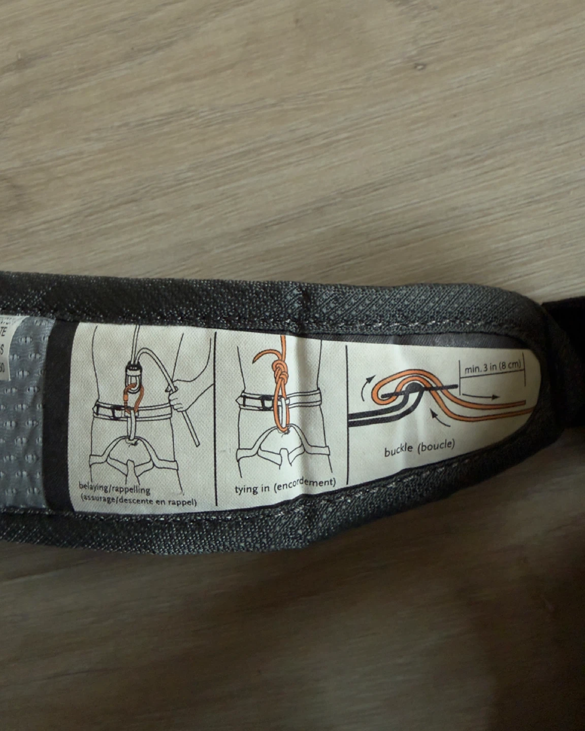 Black Diamond Momentum AL Slate Climbing Harness - photo 3