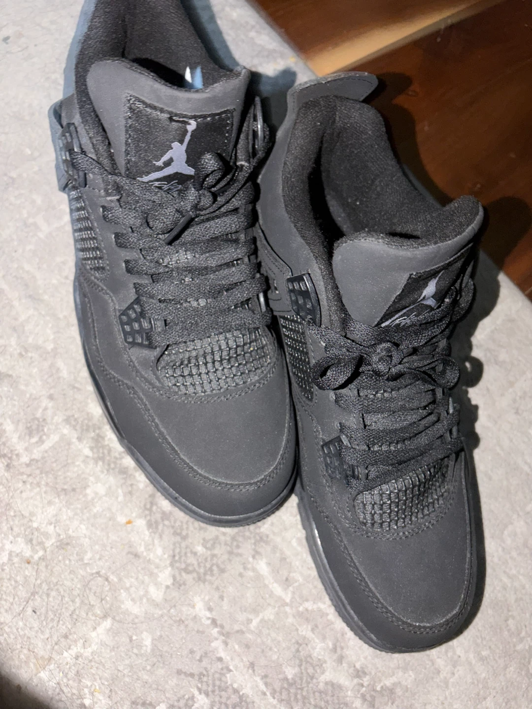 Air Jordan 4 "Black Cat" Retro Sneakers