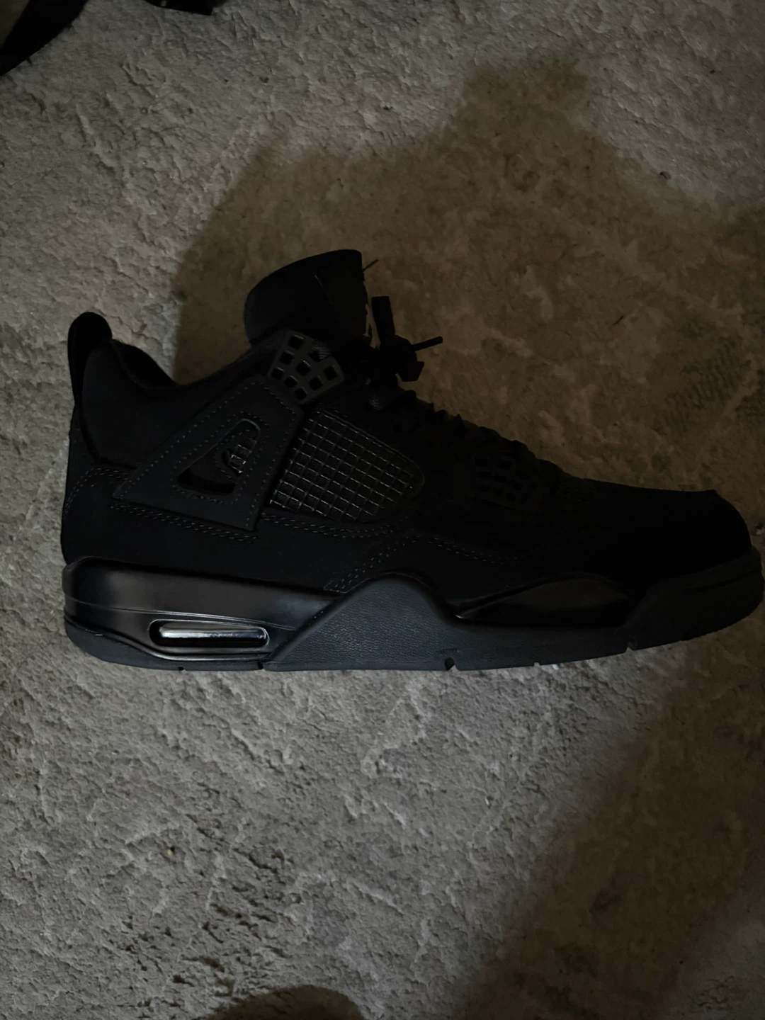 Air Jordan 4 "Black Cat" Retro Sneakers - photo 2