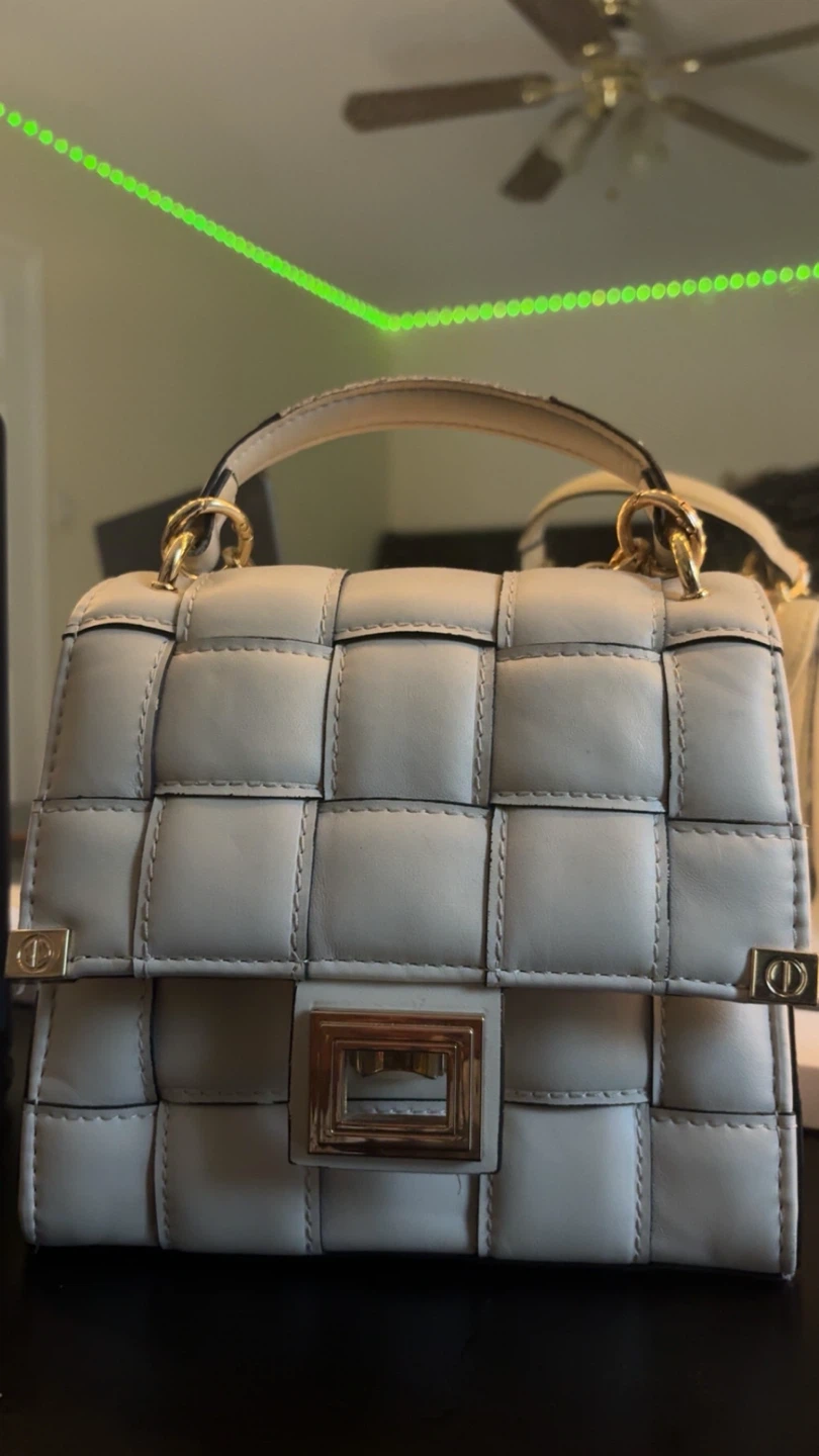 ALDO Quilted Handbag with Gold Chain