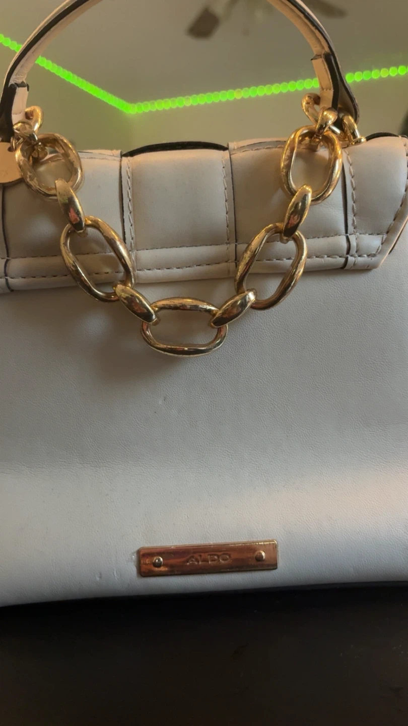ALDO Quilted Handbag with Gold Chain - photo 2